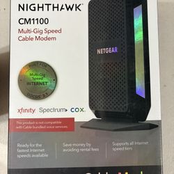 Netgear Nighthawk CM1100 Cable Modem DOCSIS 3.1