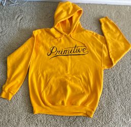 Men’s Yellow  Primitive  Hoodie