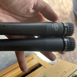 Set of 2 instrument microphones  