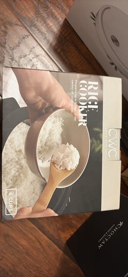 CWC Cook With Color 6-Cup Rice Cooker