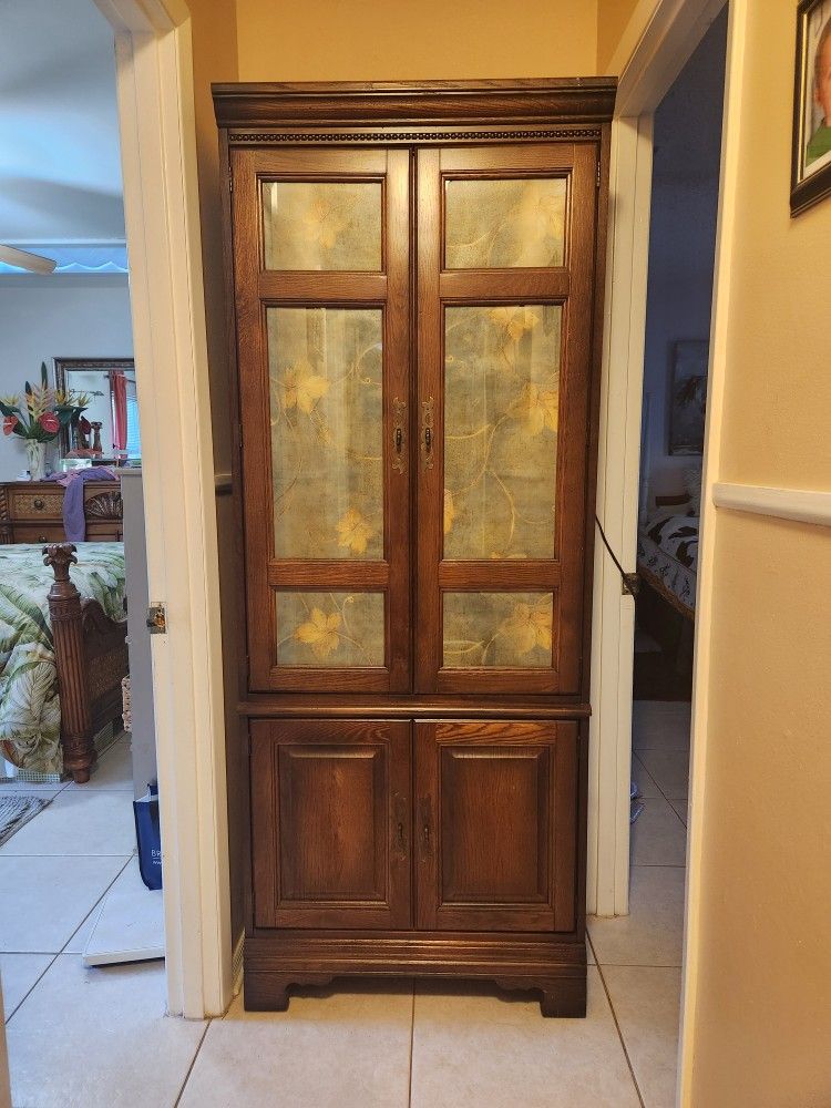 Oak Cabinet For Sale