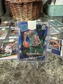 2017-18 Panini Donruss Optic - Rated Rookie Jayson Tatum #198 Shock (RC) Celtics