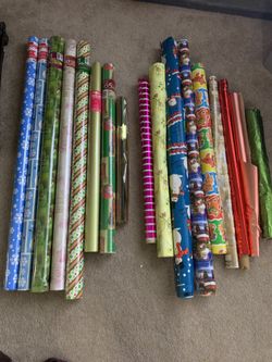 Christmas wrapping paper