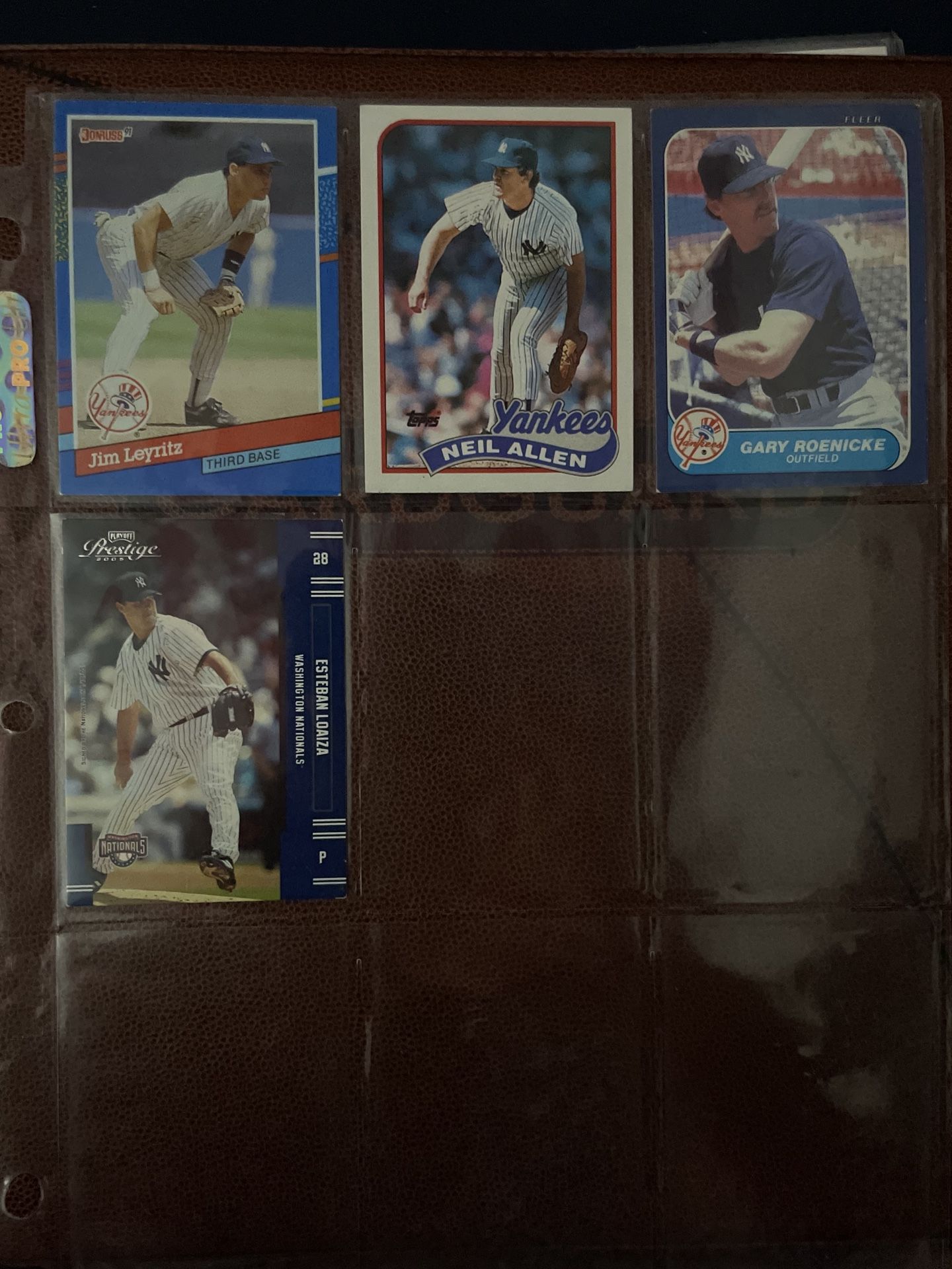 New York Yankees Baseball Cards