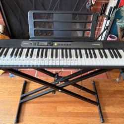 Casiotone LK-S250, with stand