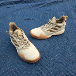 Adidas T-Mac Millenium White/Gold basketball - 11.5 US