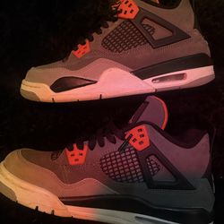 Air Jordan 4 Retro “Infrared” sneakers.