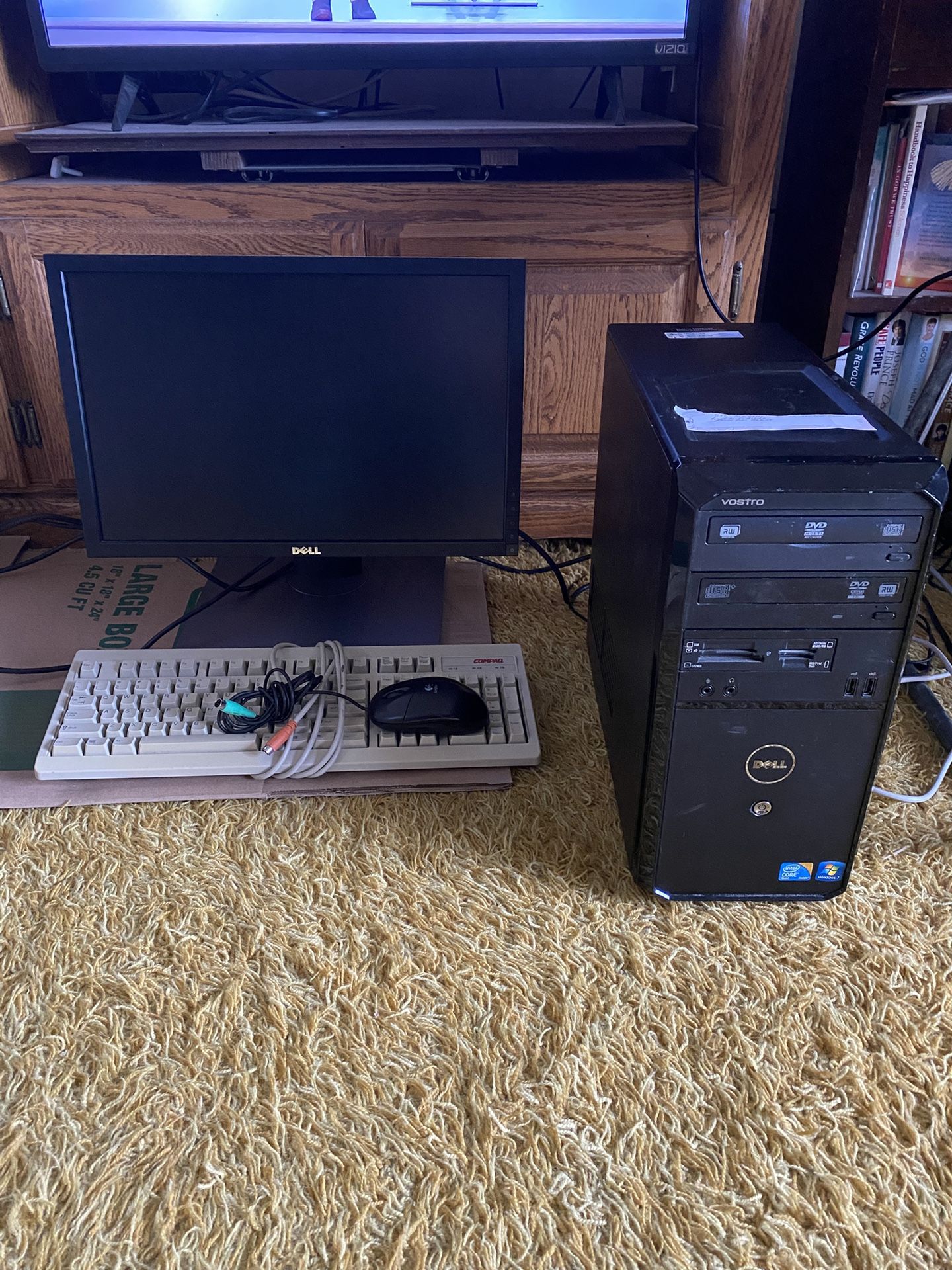 Dell Vostro 230 dual boot windows/linux Mint