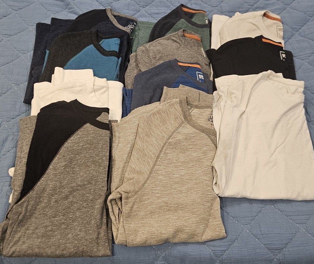 Mens Large long sleeve thermals (like new condition)