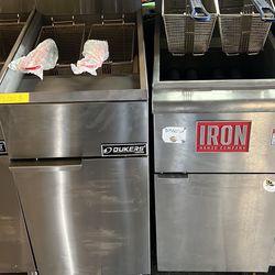 COMPLETELY NEW DUKERS AND IRON FRYERS 