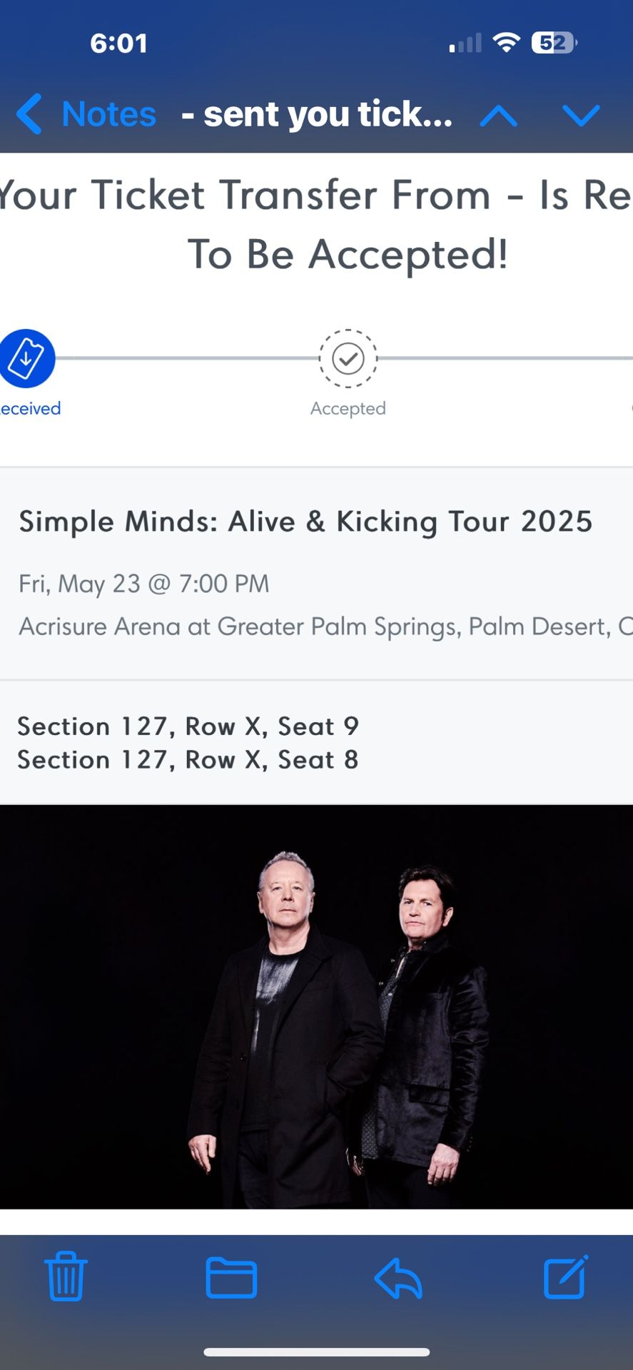 Concert Tickets