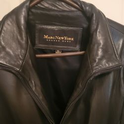 Black Leather. Coat
