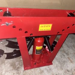 Pipe Bender With Hydraulic Pump