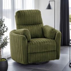 POWER GLIDER RECLINER W/ SWIVEL