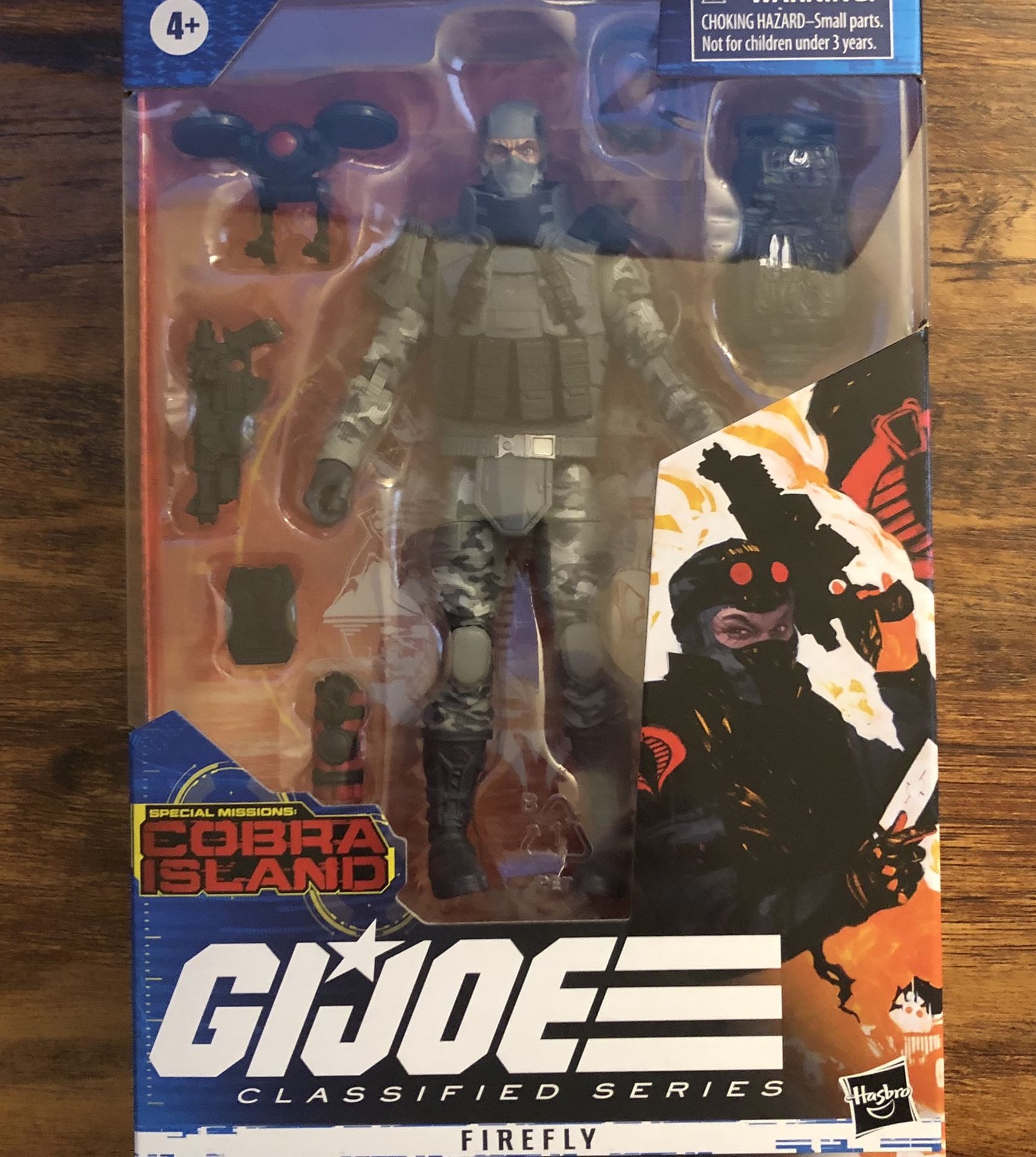 GI Joe Classified Series Special Missions Cobra Island Firefly Target Exclusive