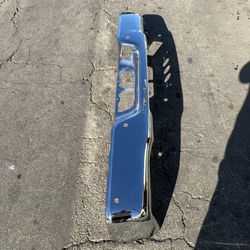 Toyota Tundra Rear Bumper OEM 2007 2008 2009 2010 2011 2012 2013 (sensor holes)