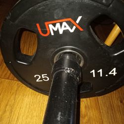 Umax  Weights  & Curl Bar