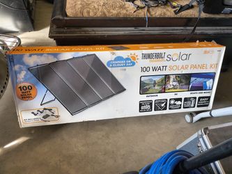 Thunderbolt Magnum 100 Watt Solar Panel Kit
