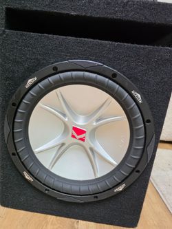 Kenwood amp and 12 in Kicker subwoofer