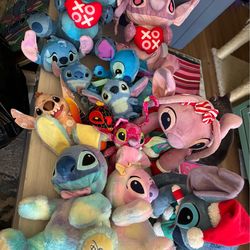 Disney stitch plush collection