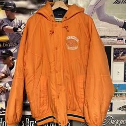 Vintage orange 90s Competitor Tennessee Volunteers Puffer Jacket  