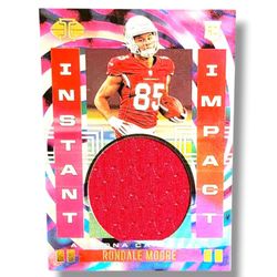 2021 Panini Illusions Instant Impact Jerseys #17 Rondale Moore Jersey Rookie RC