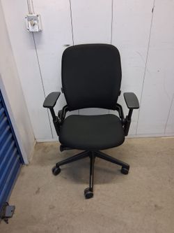 $350 each Black Ergonomic Office Chair with Armrests