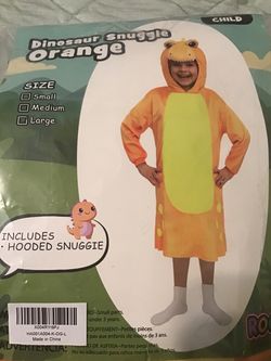 Child size Large Dinosaur Snuggie