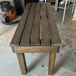 Wooden Bench 