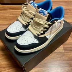 Jordan 1 Retro Low  Fragment x Travis Scott Size 10 men  