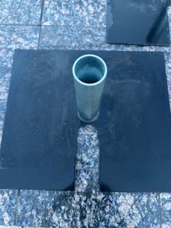 Base Plate for Pipe and Drape Systems