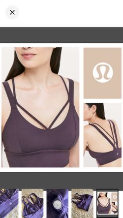 Lululemon Pushing Limits Bra *Light Support For C/D Cup in  ‘Cyber’