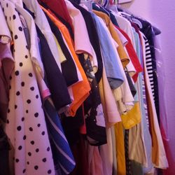 2 Large Bags Of Girls Clothing 10 14, 16, 8