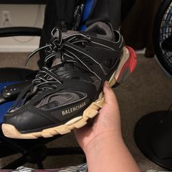 Balenciaga Track Black Red Size 12 For Trades And Cash 