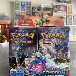 Pokemon Temporal Forces Booster Packs