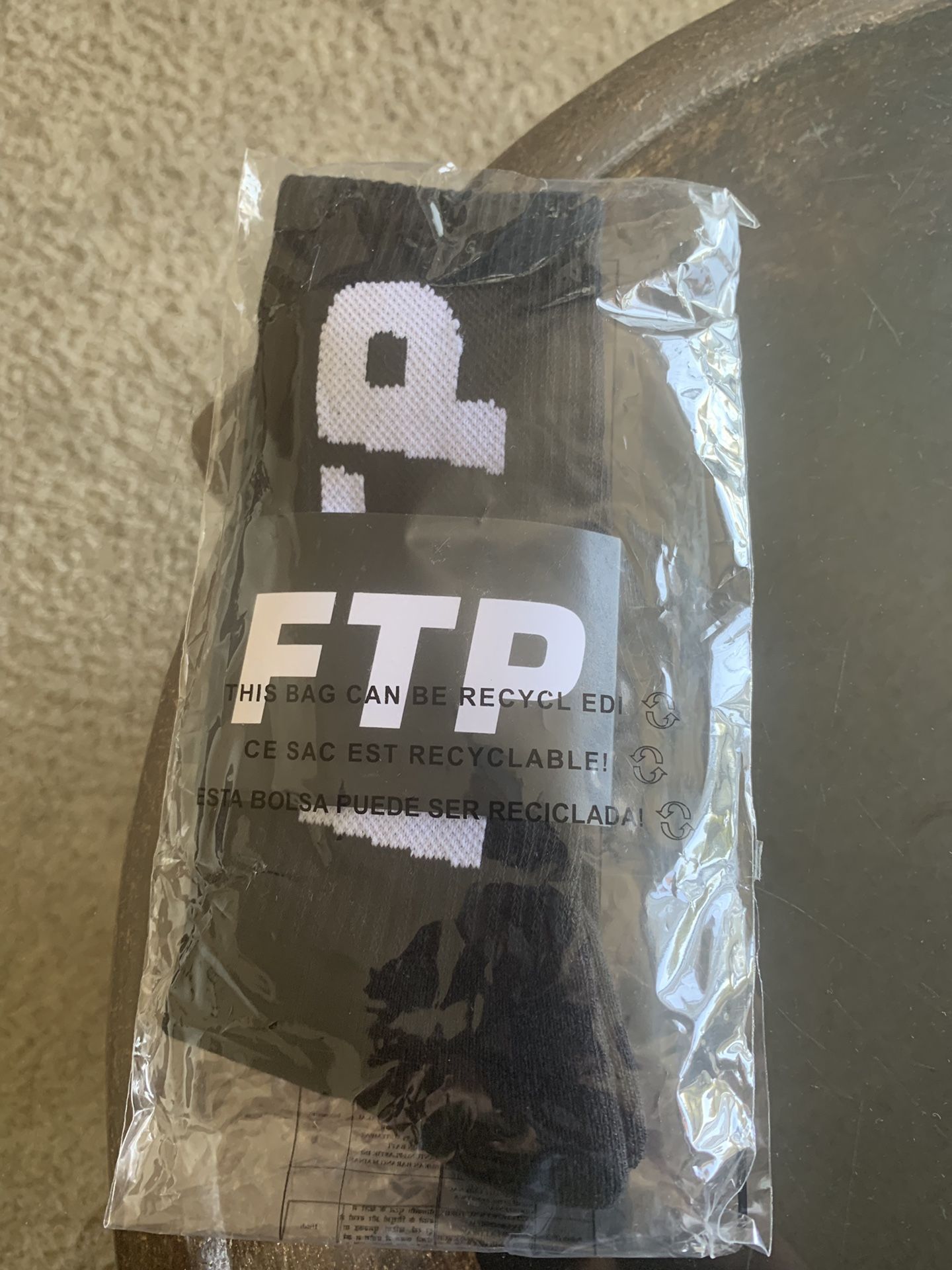 FTP Logo Socks (Black)