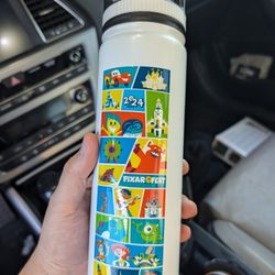 *Brand New* 2024 Disneyland Pixar Fest Tumbler / Water bottle With Lid Handle