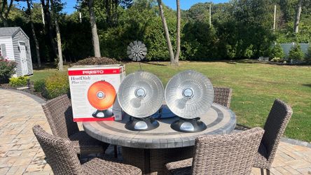 PRESTO HEATDISH PLUS PARABOLIC ELECTRIC HEATER 