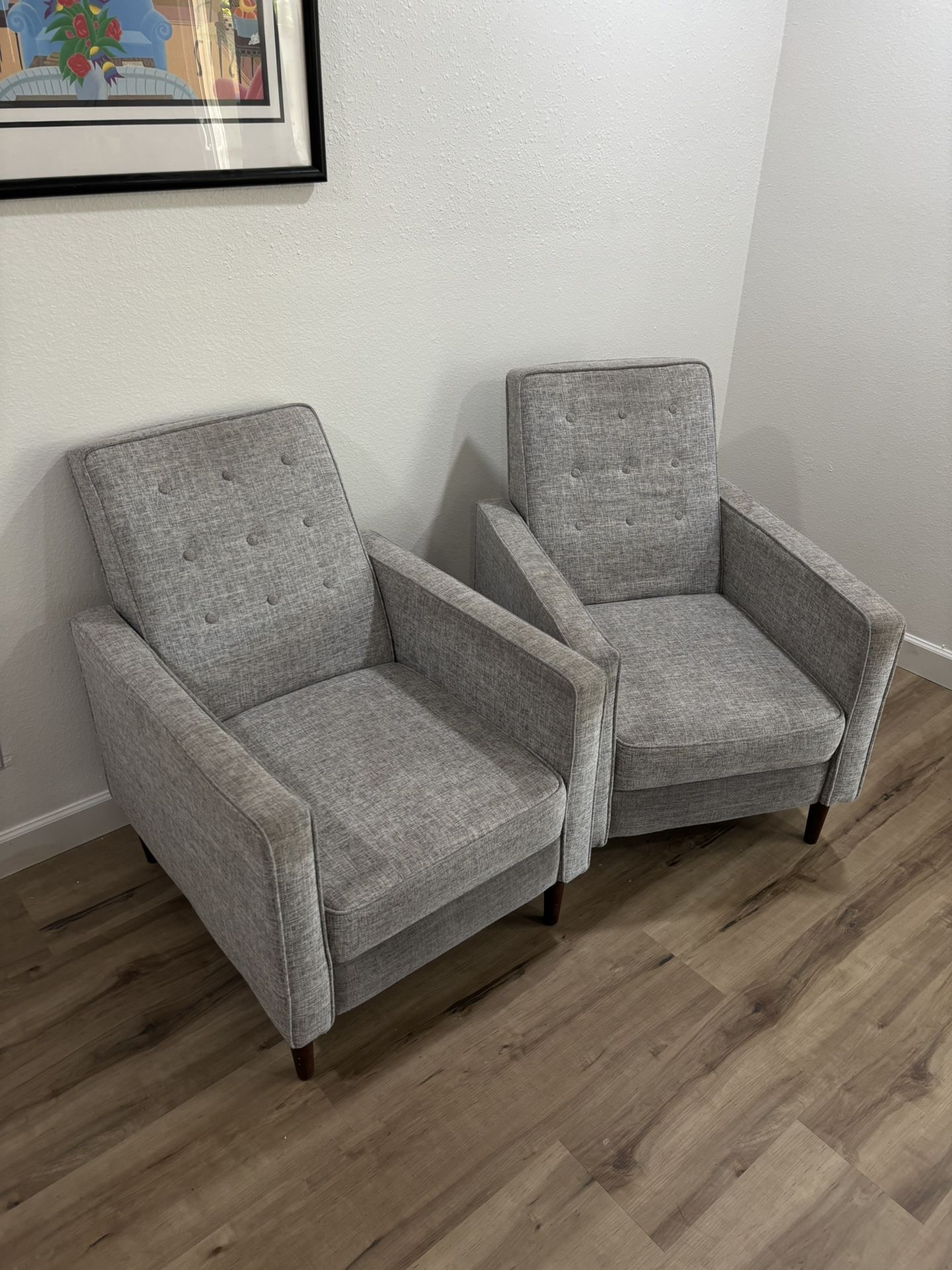Gray Recliners