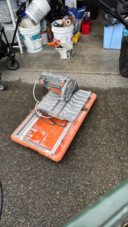 Ridgid 7” Tiles Saw Cutter