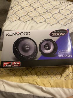 6 1/2 inch brand new!! Kenwood speakers !!