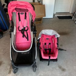 Even Flo car seat/stroller set