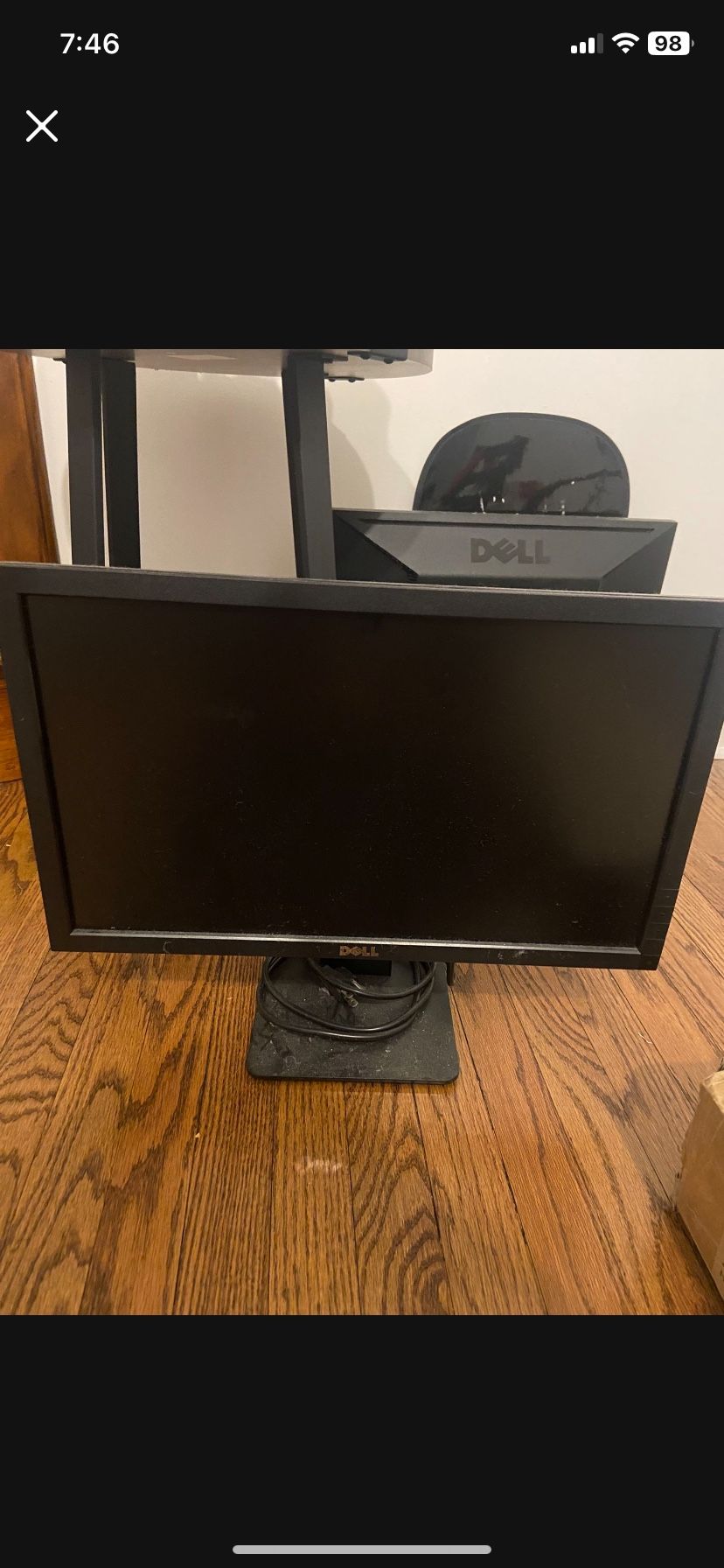 Dual Dell Monitors $40