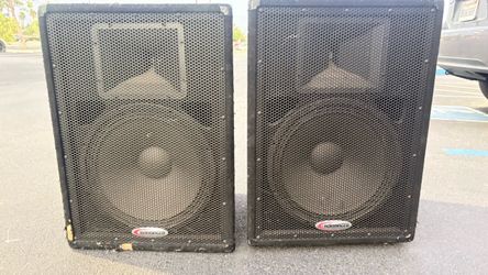 Speakers and Sound Mixer