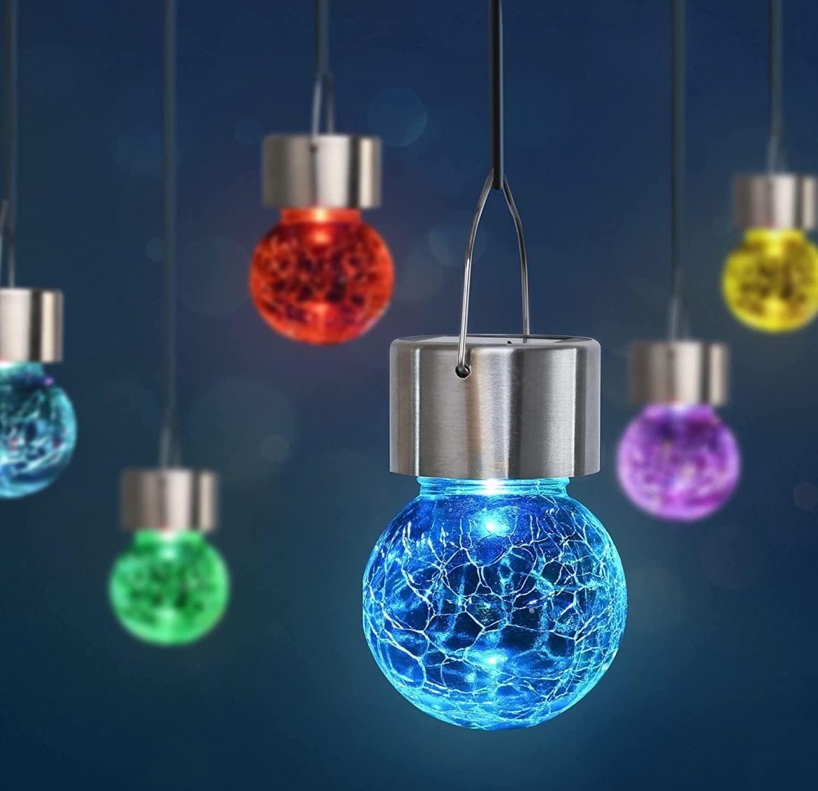 Solar Hanging Color Changing Lights