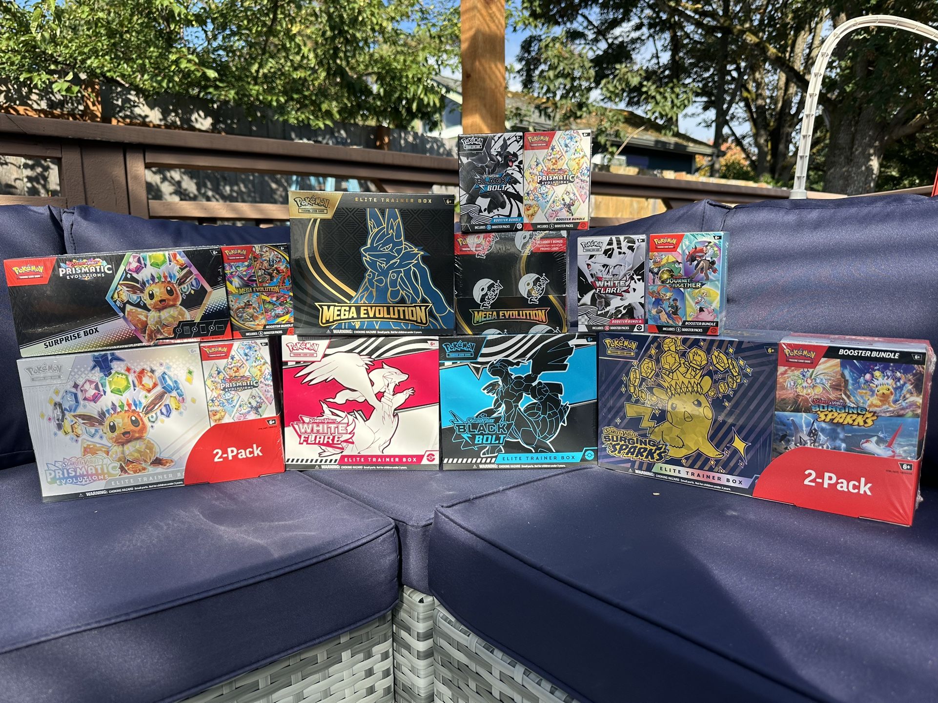 For Trade - Sealed Pokemon booster box, ETBs, booster bundles