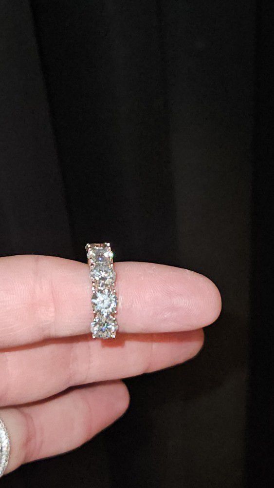 Vvs1 Moissanite Diamond Ring 