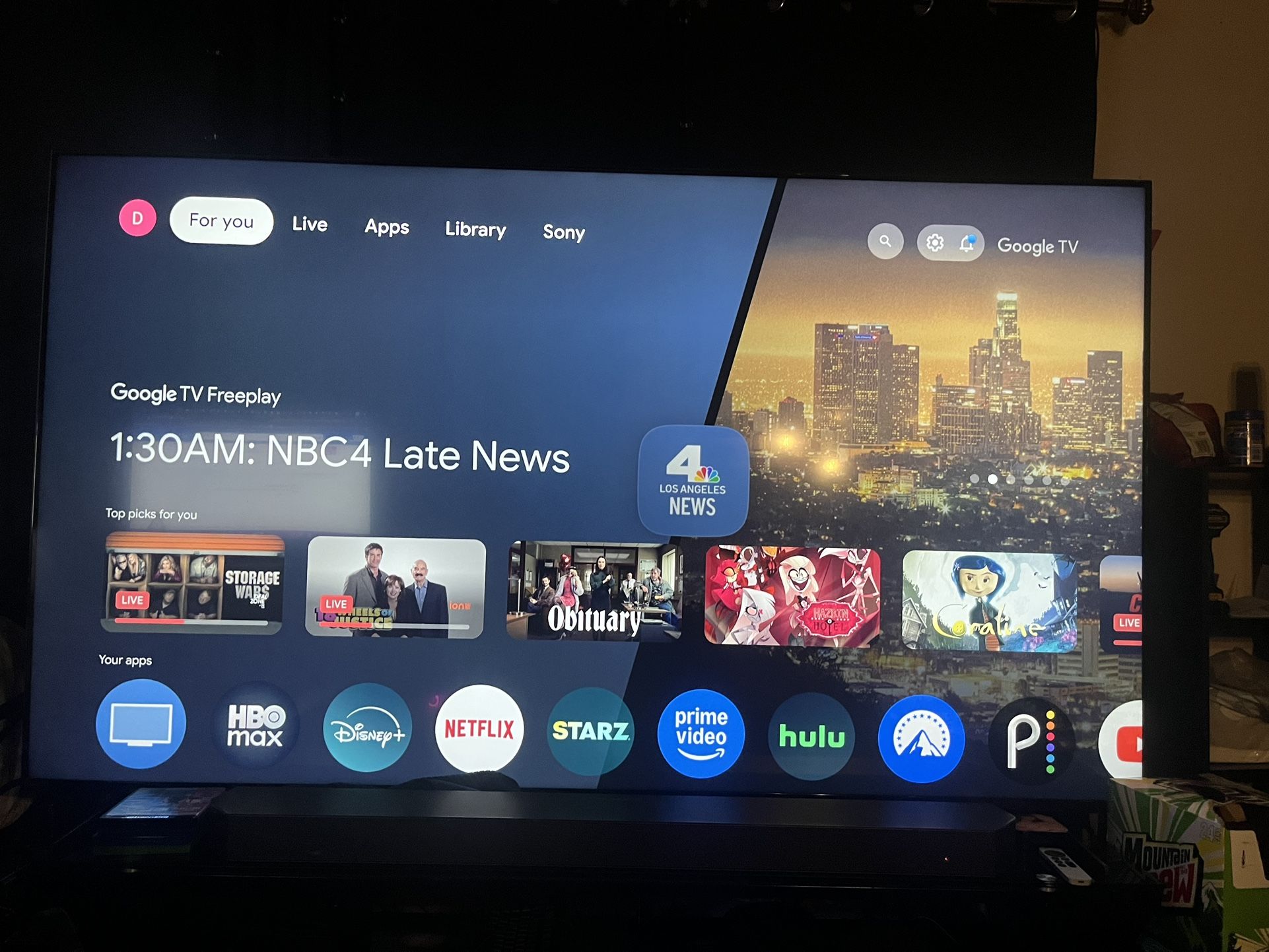 Sony 85” Bravia XR X90K 4K UHD TV