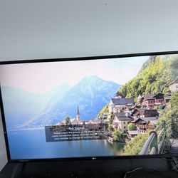 LG 50 inch smart tv