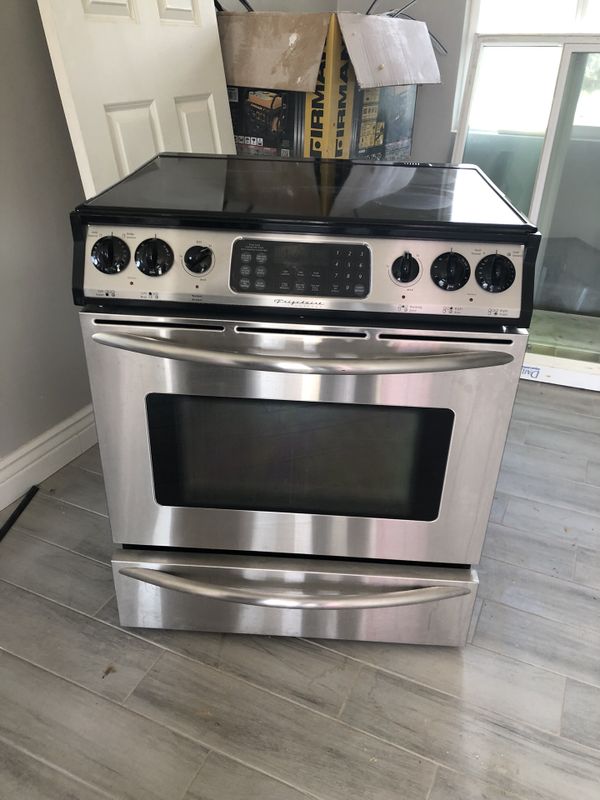 Frigidaire drop in stainless steel electric stove for Sale in Chandler